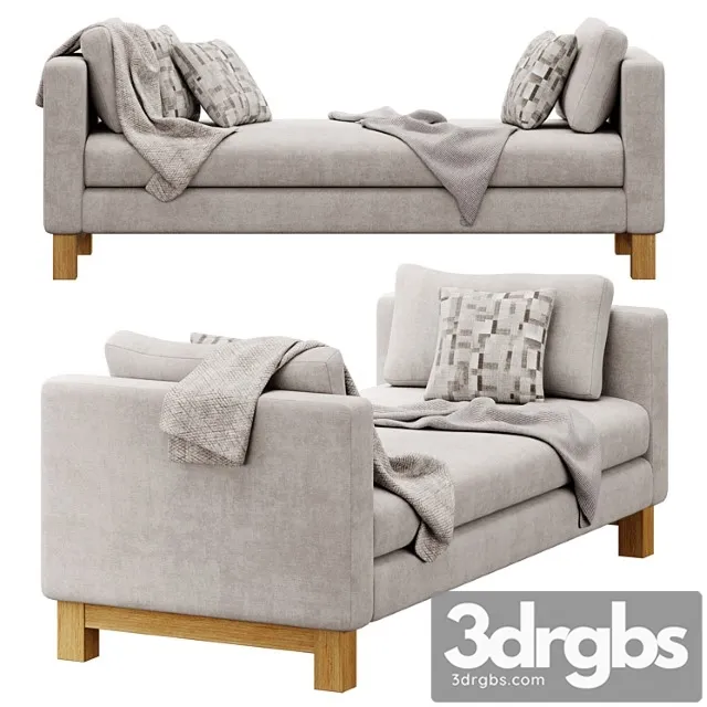 Pacific daybed with wood legs by crate & barrel Pacific daybed with wood legs by crate & barrel