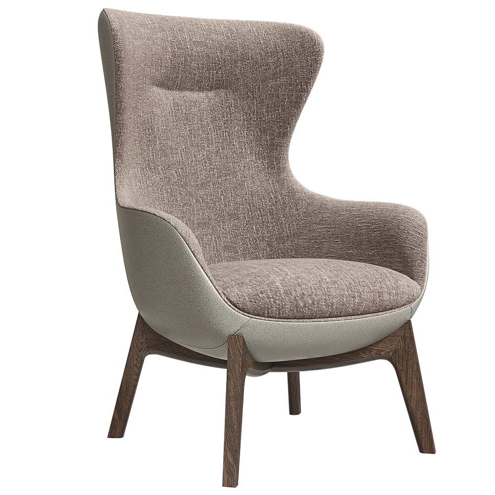 Pacini & Cappellini  – Armchair SALLY 3D Model