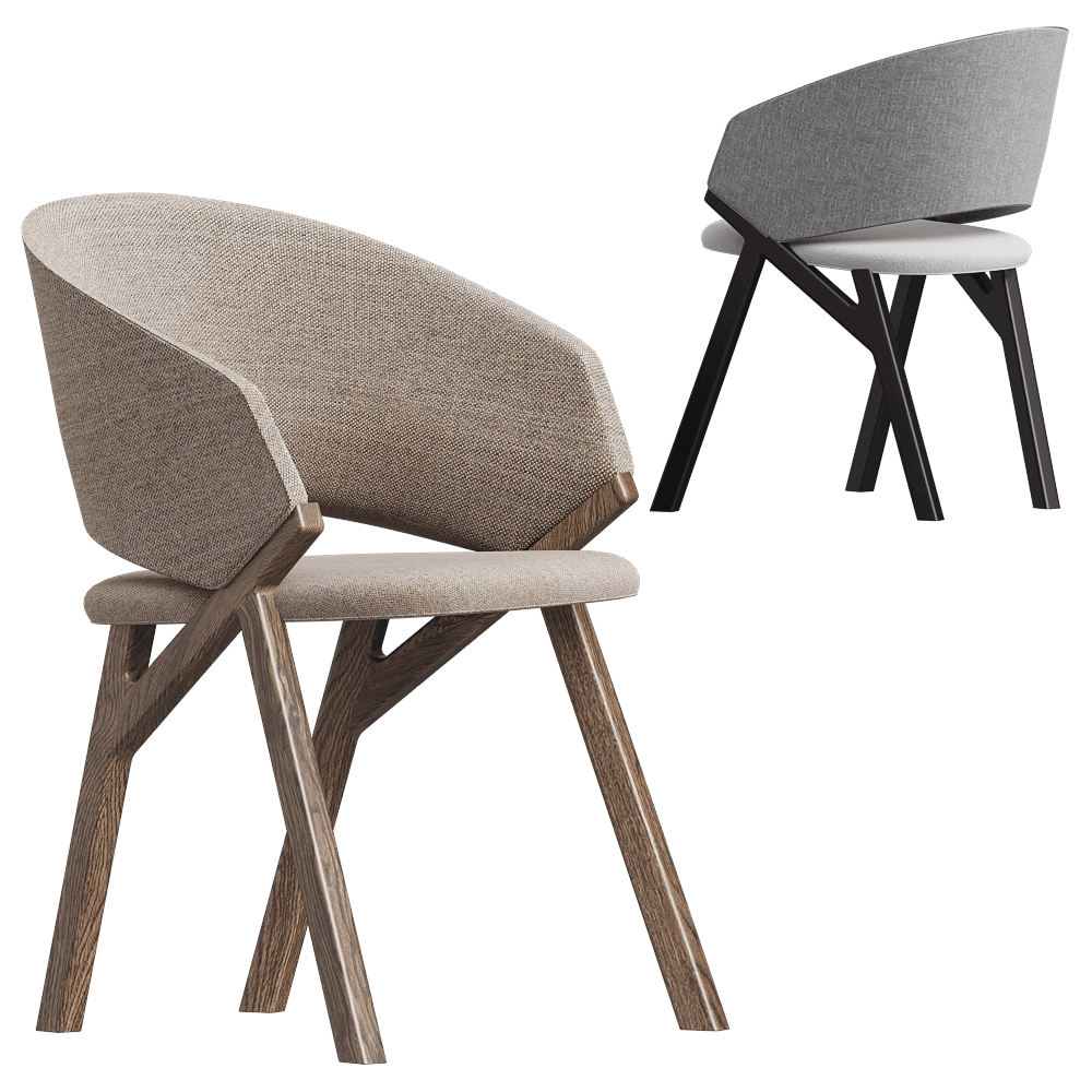 Pacini & Cappellini  – Chair Byron 3D Model