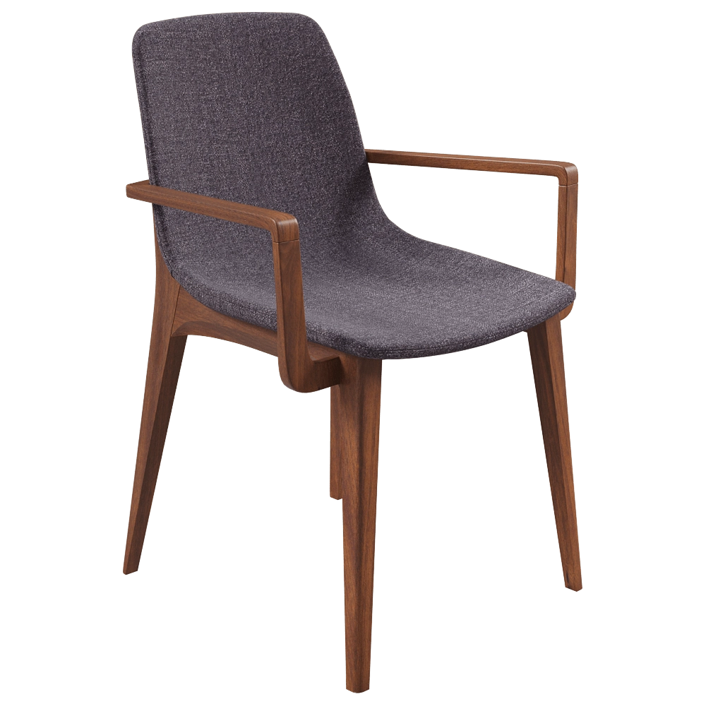 Pacini & Cappellini  – Chair Ellen with armrests 3D Model