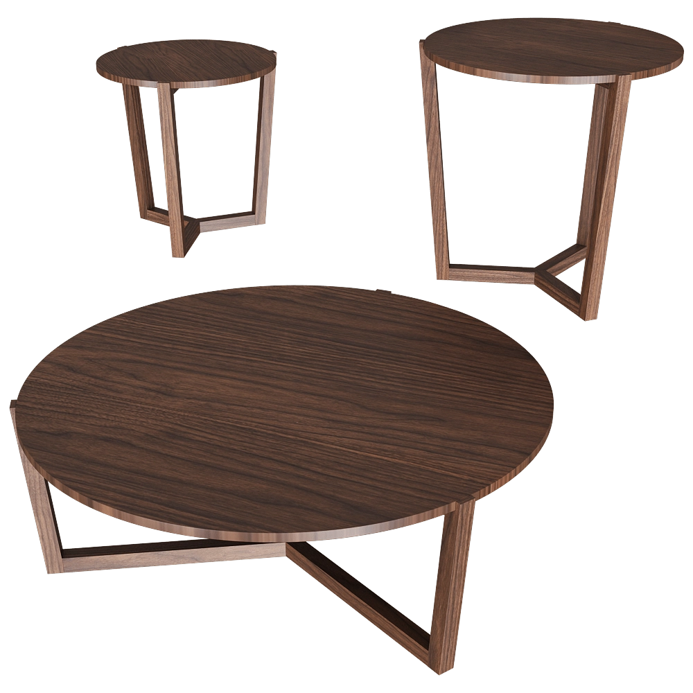 Pacini & Cappellini – Coffee tables DENNY 3D Model Pacini & Cappellini – Coffee tables DENNY 3D Model