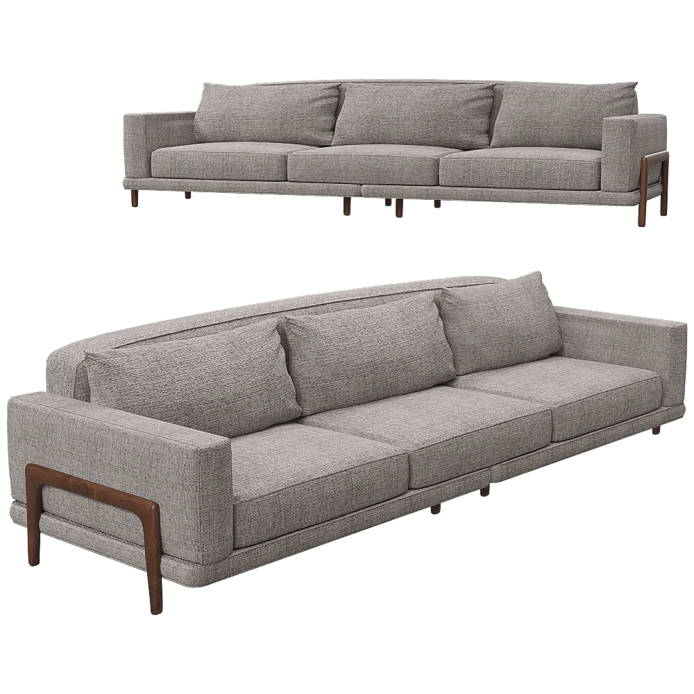 Pacini & Cappellini – Modular sofa Costanza 3D Model Pacini & Cappellini – Modular sofa Costanza 3D Model