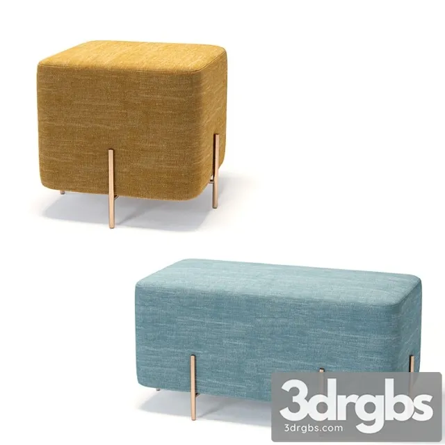 Padded stool and bench sancal elephant Padded stool and bench sancal elephant