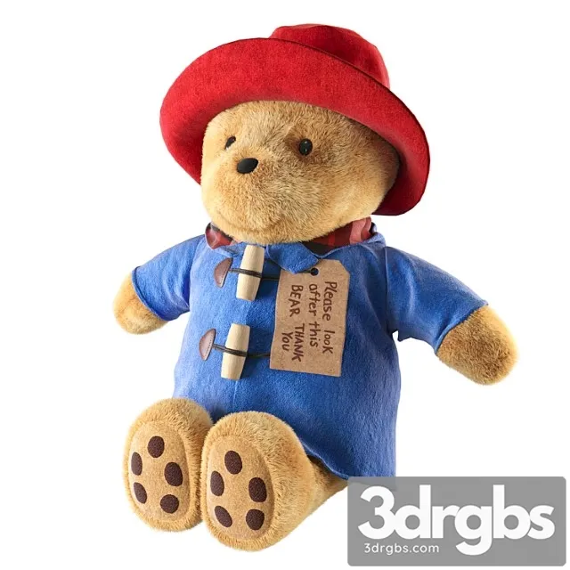 Paddington Bear 3D Model Download