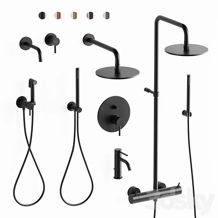 Paffoni set 1 3D Model