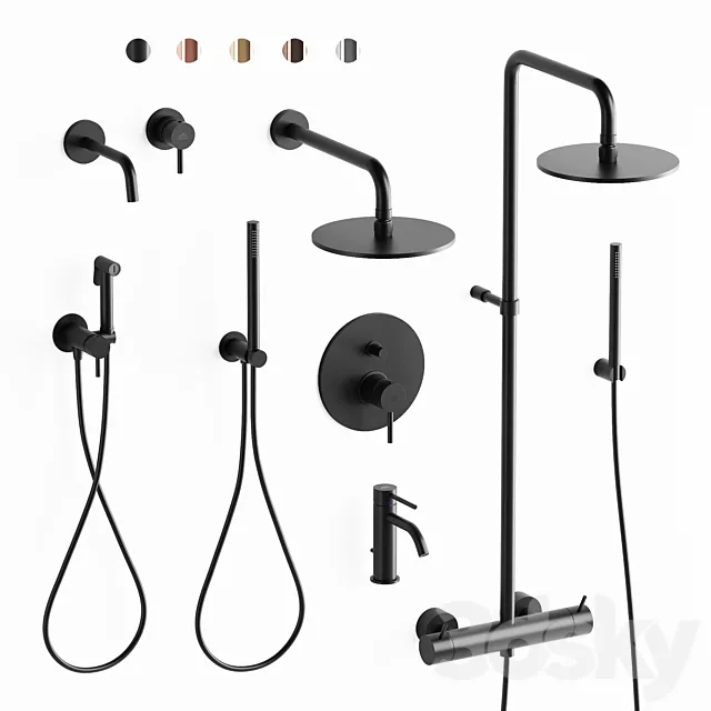 Paffoni set 1 3DModel