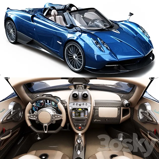 pagani_huayra 3D Model