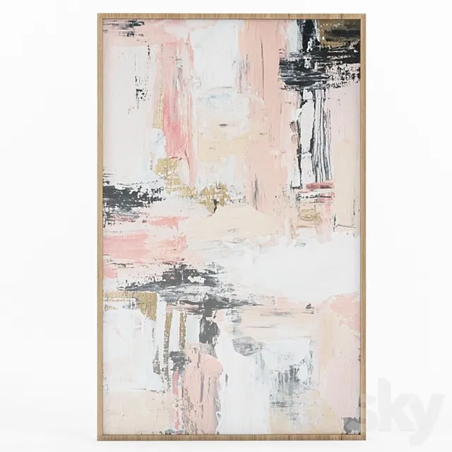 painting 5 3DModel painting 5 3DModel