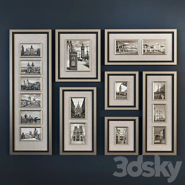 painting “City” 3D Model painting “City” 3D Model