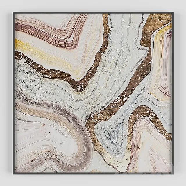 painting set 61 3D Model painting set 61 3D Model