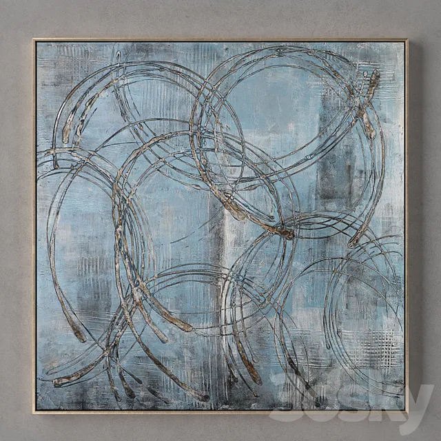 Painting_008 3D Model Painting_008 3D Model