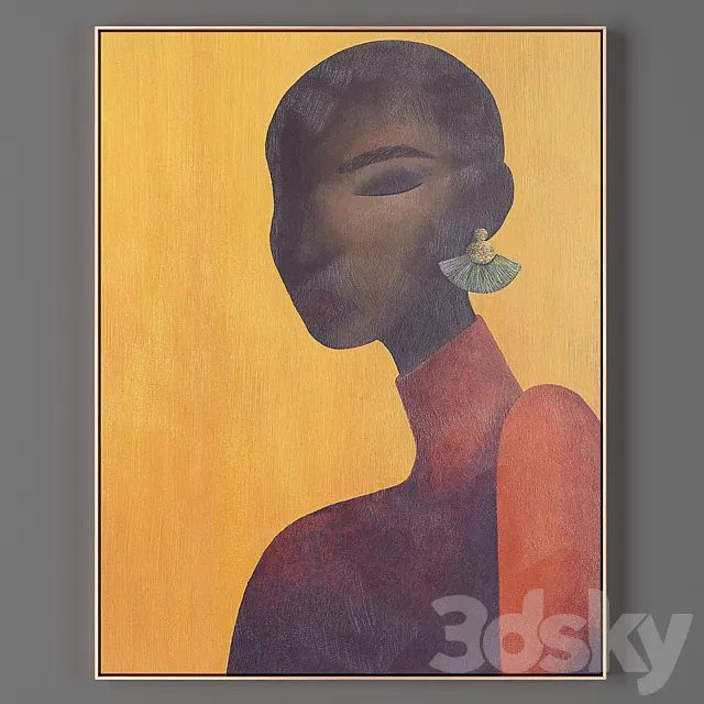 Painting_244 3D Model