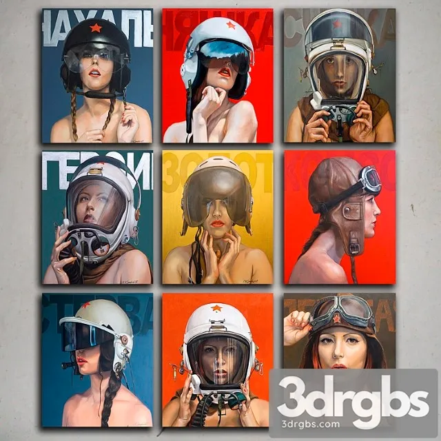 Paintings 157. kathrin longhurst 3D Model Download Paintings 157. kathrin longhurst 3D Model Download