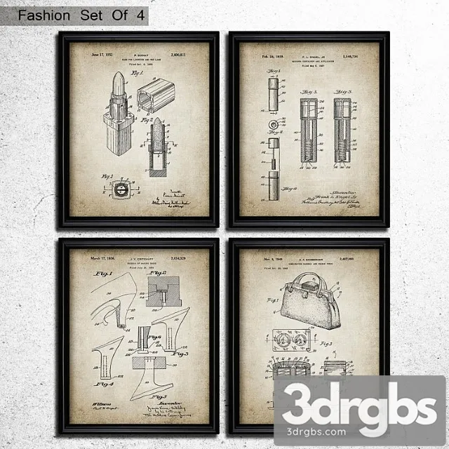 Paintings 353 3D Model Download