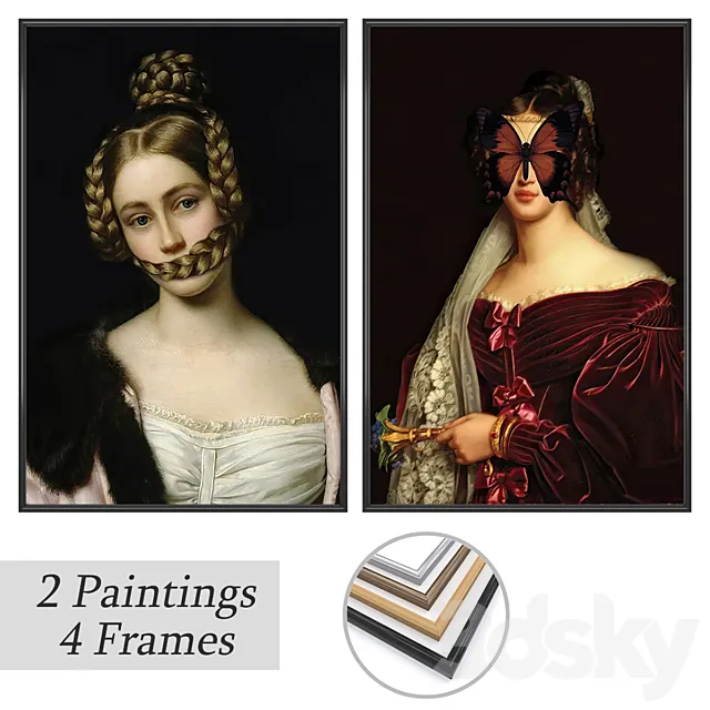paintings 3D Model