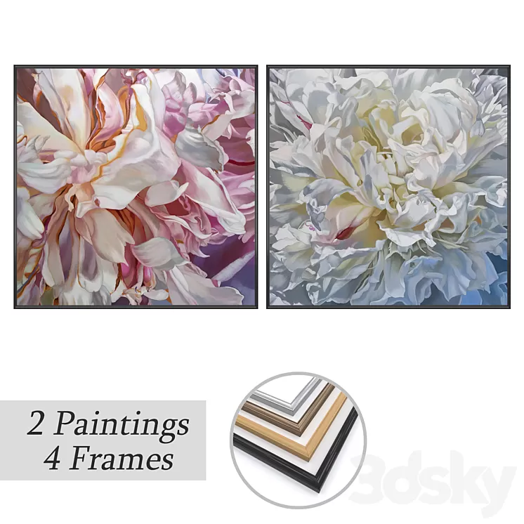 paintings 3D Model - 3DSKY Decor Helper