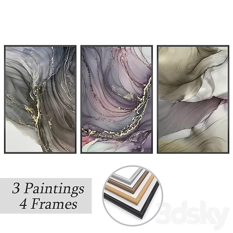 paintings 3D Model - 3DSKY Decor Helper