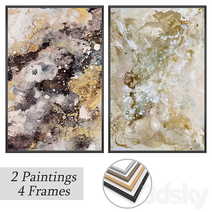 paintings 3D Model - 3DSKY Decor Helper