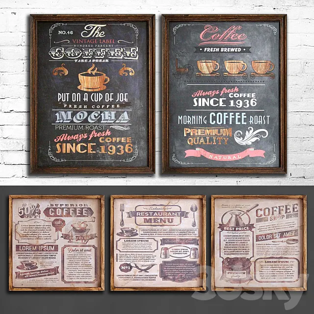 Paintings 466 3D Model Paintings 466 3D Model