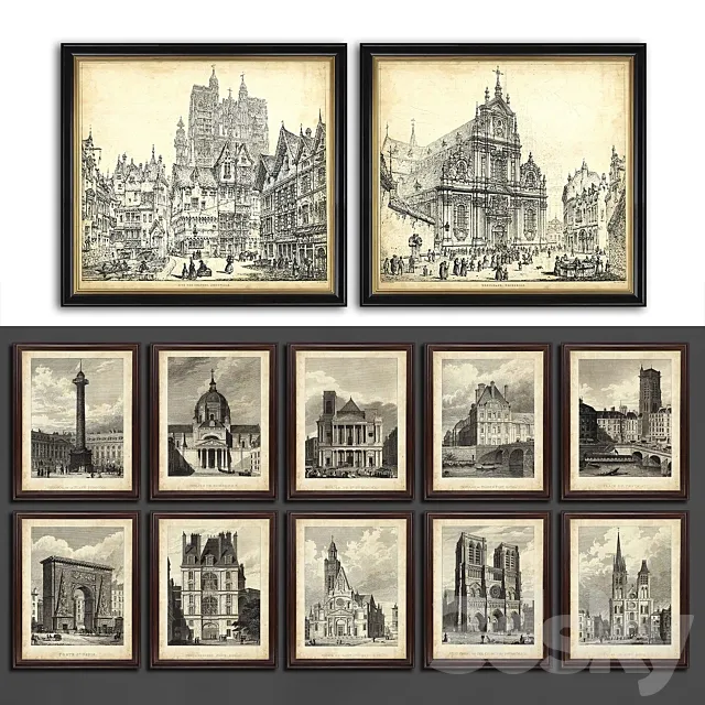 Paintings 670 3DModel