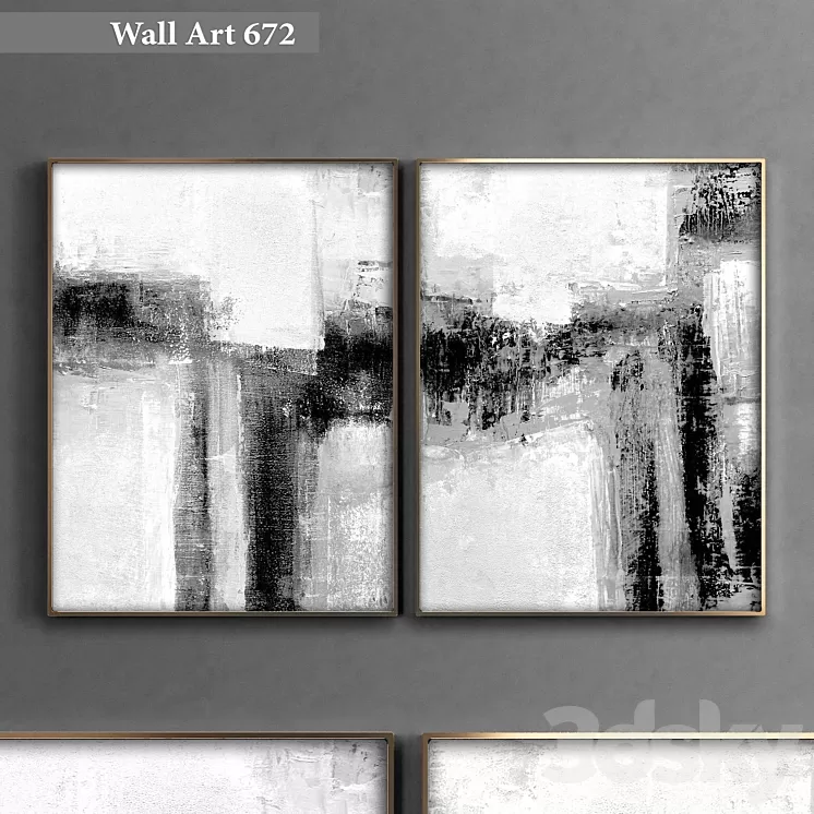 Paintings 672 3D Model