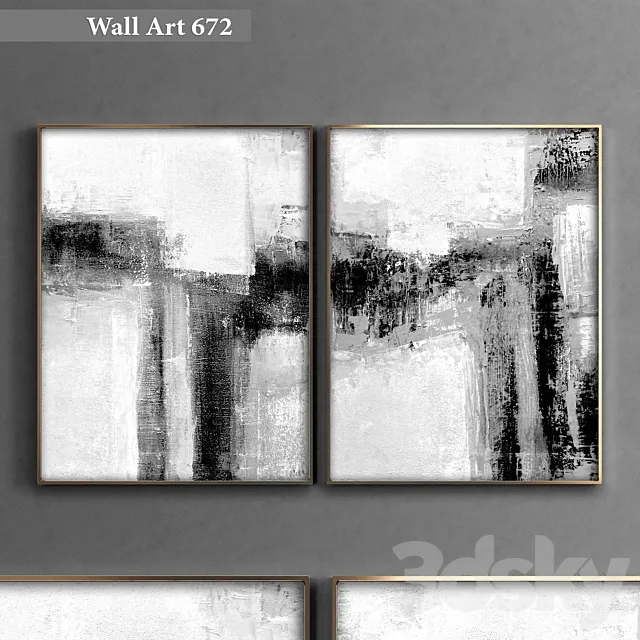 Paintings 672 3DModel