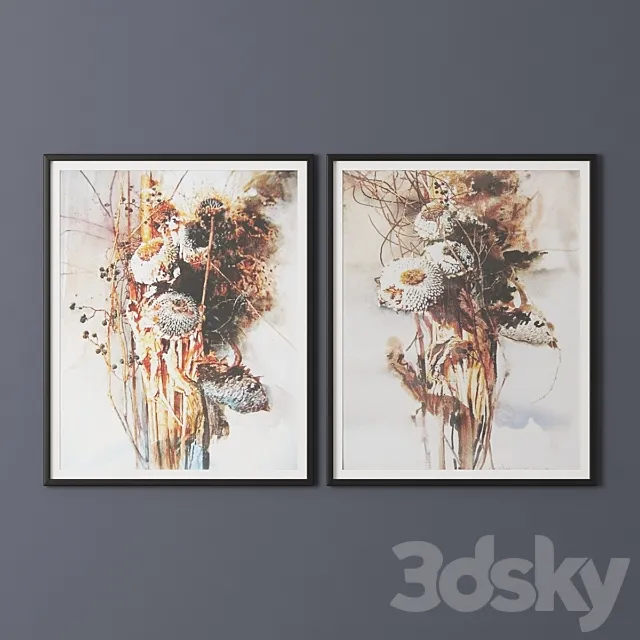 Paintings in the framework of 3D Model Paintings in the framework of 3D Model