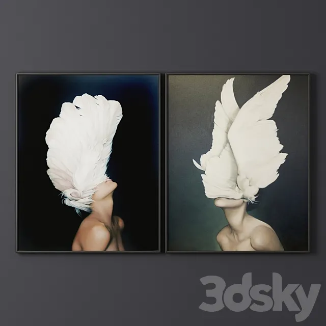 Paintings in the framework of 3DModel Paintings in the framework of 3DModel