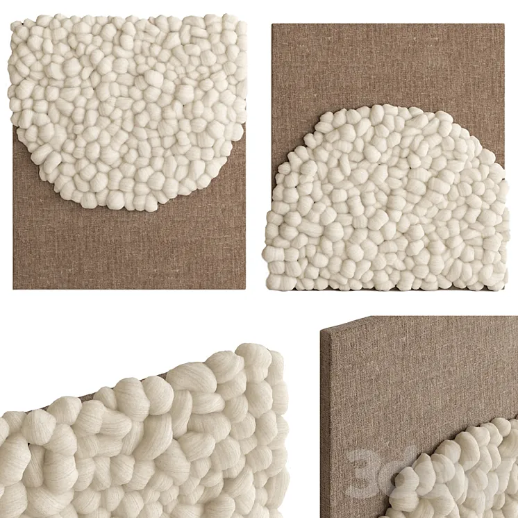 Paintings of Flax by Helen Loom 3D Model Free Download