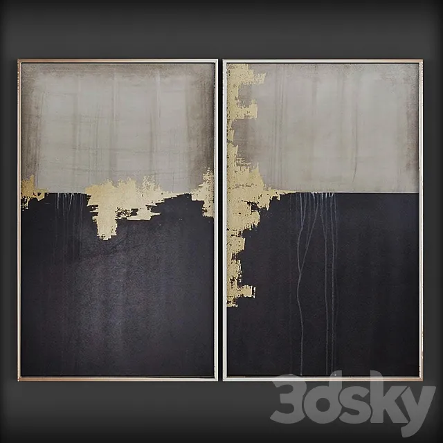 Paintings607 3D Model Paintings607 3D Model