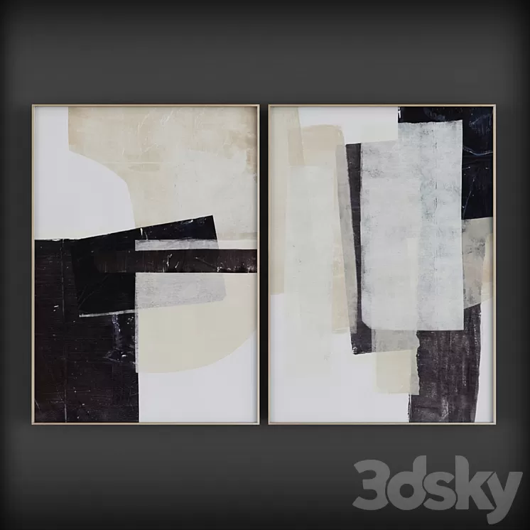 Paintings774 3D Model