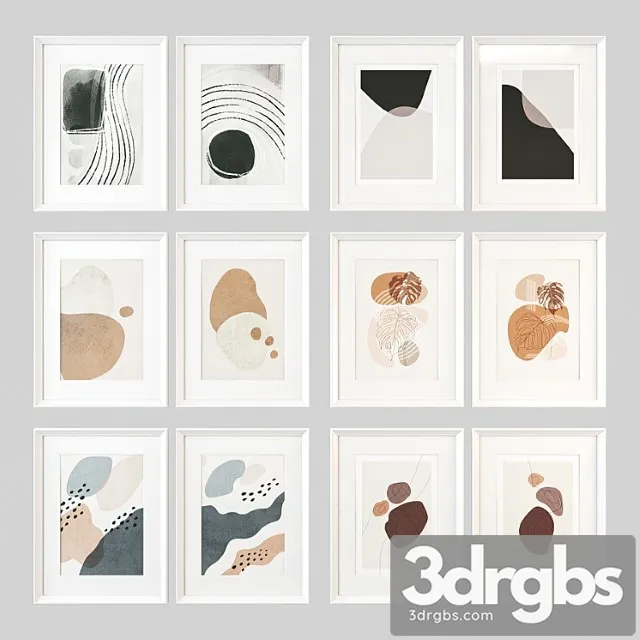 Pair of abstract posters set Pair of abstract posters set