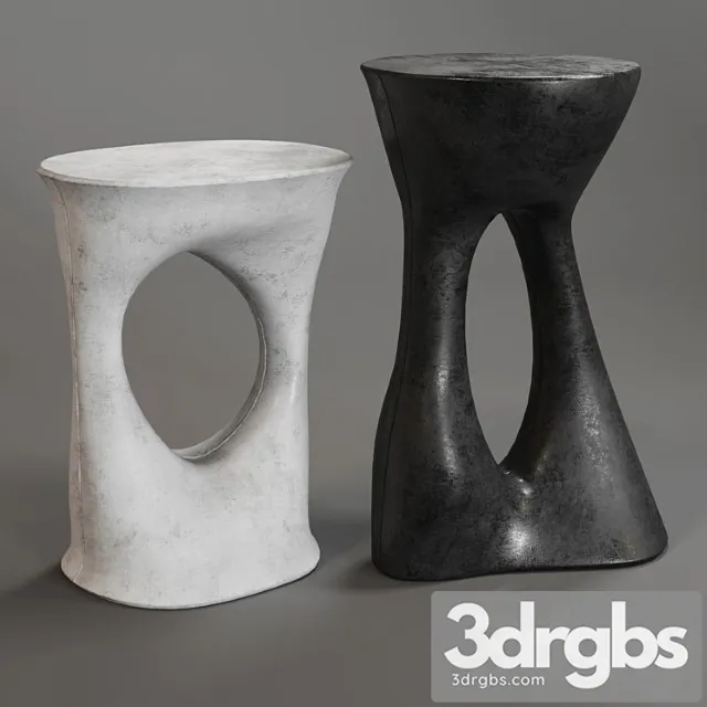 Pair of kreten side tables – tall and short 2 3D Model Download Pair of kreten side tables – tall and short 2 3D Model Download