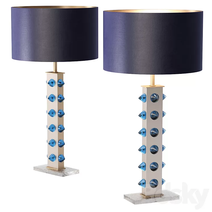 Pair of table Lamp by LA Studio 3D Model Free Download Pair of table Lamp by LA Studio 3D Model Free Download