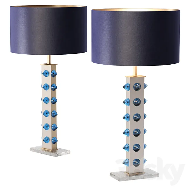 Pair of table Lamp by LA Studio 3DModel Pair of table Lamp by LA Studio 3DModel
