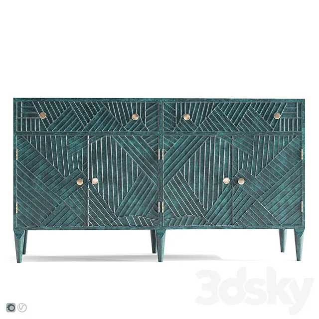 Paje buffet 3D Model Paje buffet 3D Model