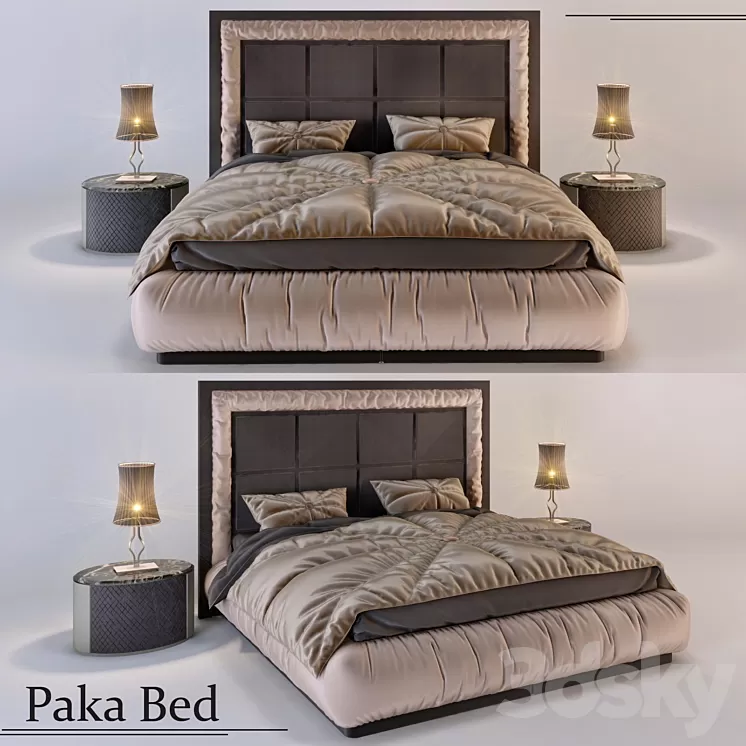PAKA Bed 3D Model