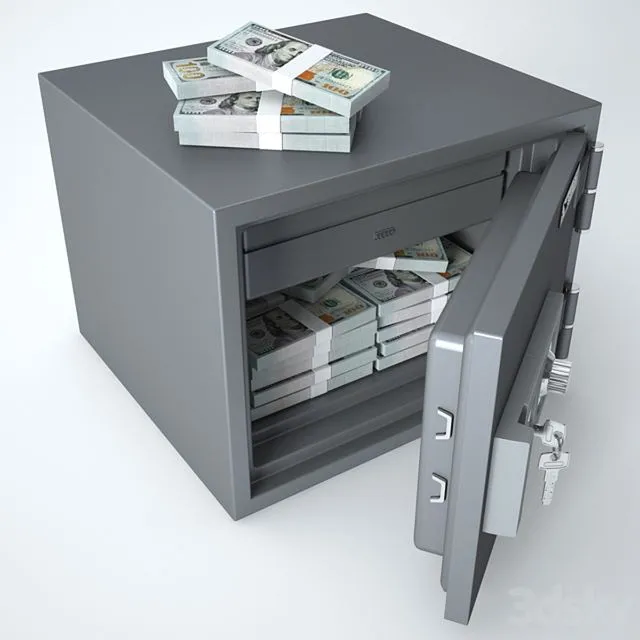 Paks Safe SD 102 3D Model Paks Safe SD 102 3D Model