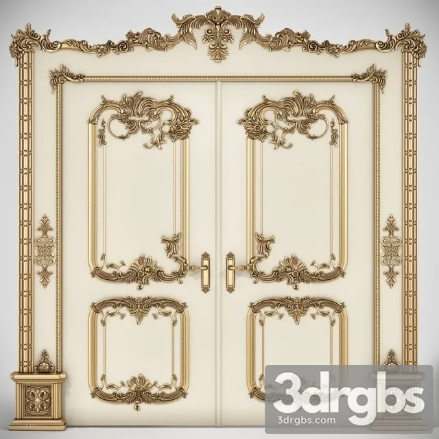 Palace door 3D Model Download