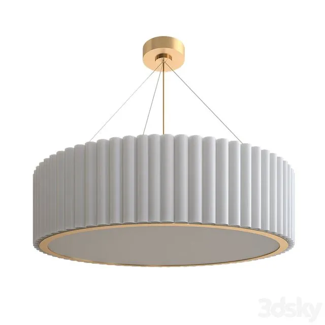 Palati large hanging shade 3D Model