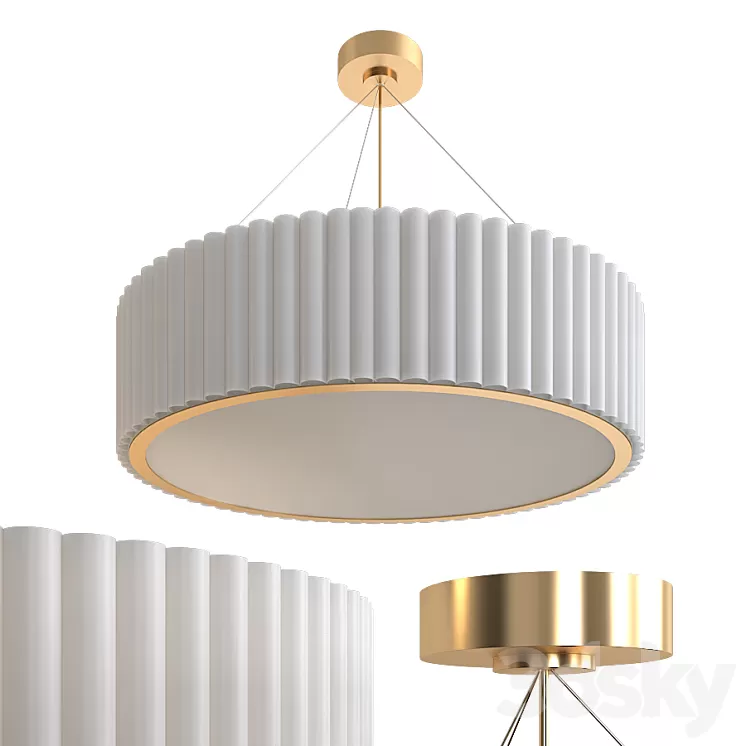 Palati large hanging shade 3D Model Free Download