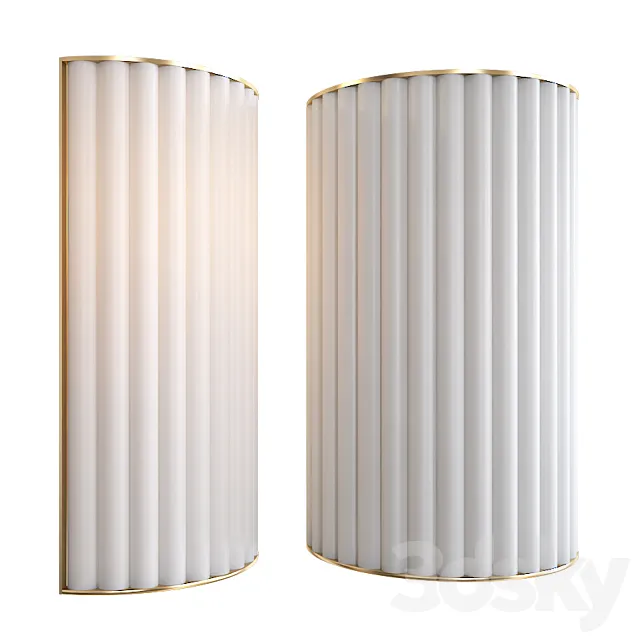 Palati small sconce 3D Model Palati small sconce 3D Model