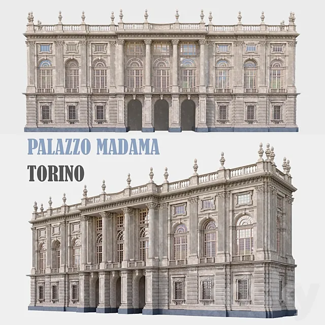 Palazzo Madama 3DModel