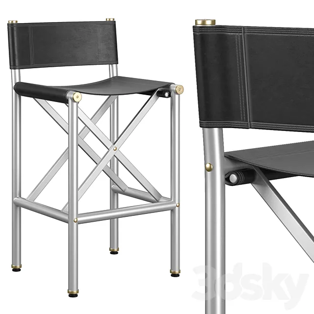 Palecek baxter barstool 3DModel Palecek baxter barstool 3DModel