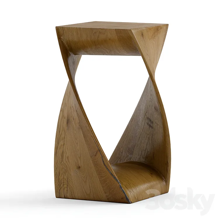 Palecek side table 3D Model Free Download