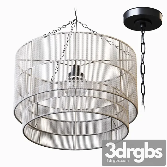 Palecek tanner outdoor pendant drum Palecek tanner outdoor pendant drum