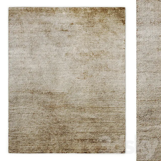 Palermo Silk Rug RH 3DModel Palermo Silk Rug RH 3DModel