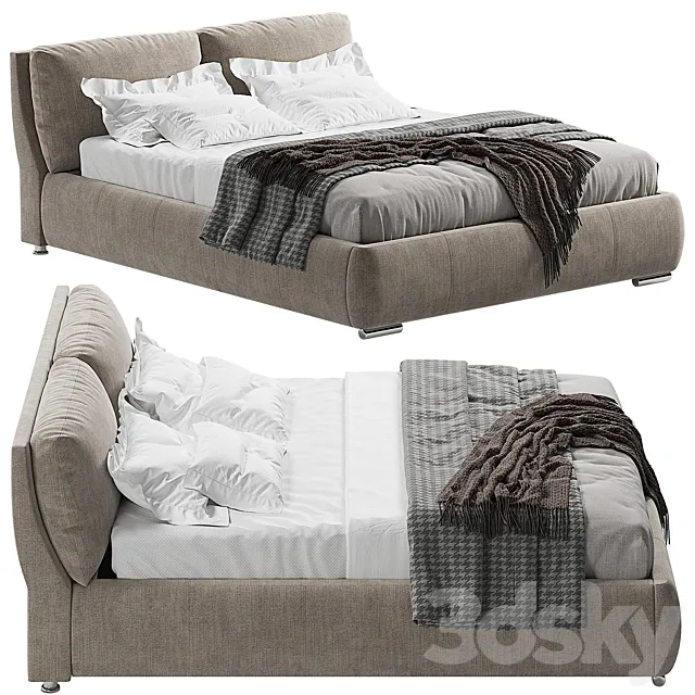 Palima Bed Kaza do sofa 3D Model Palima Bed Kaza do sofa 3D Model