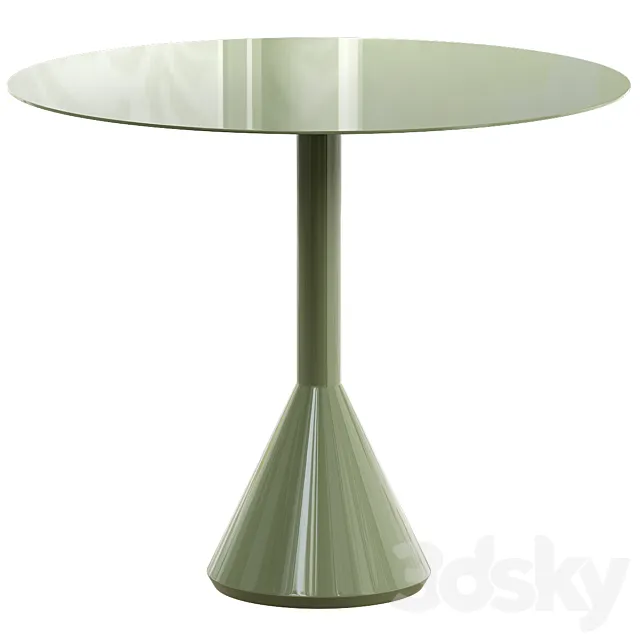 Palissade cone round table 3D Model Palissade cone round table 3D Model