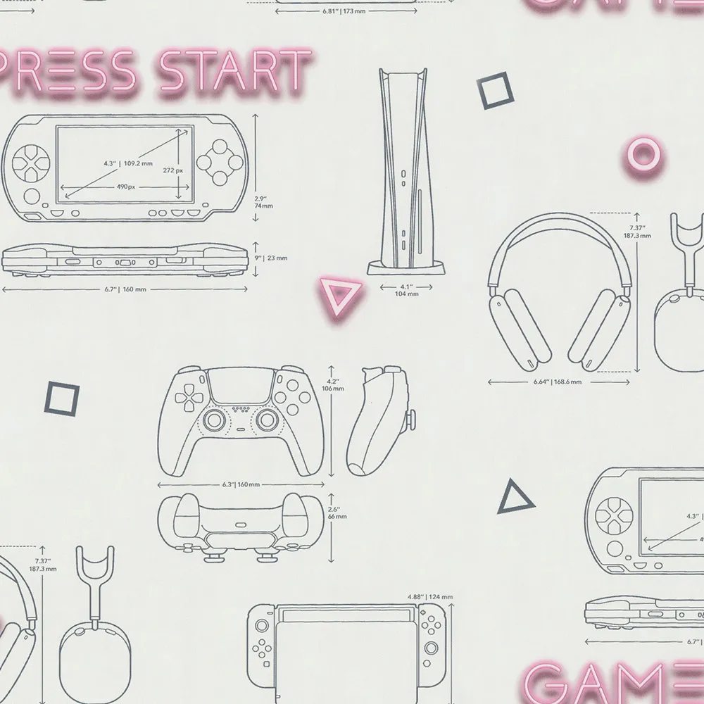 PALITRA – Wallpaper Gamepad 3D Model